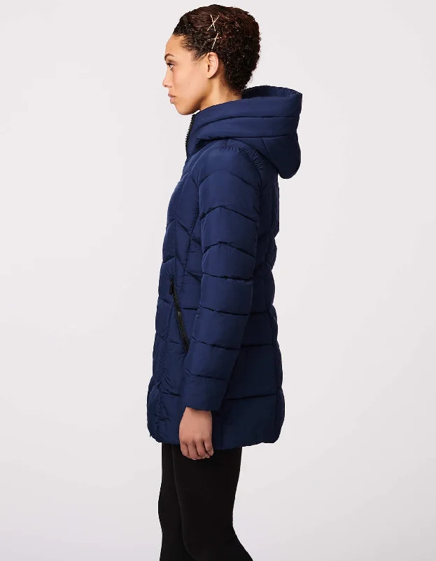 Fab Funnel Quilted Puffer Jacket