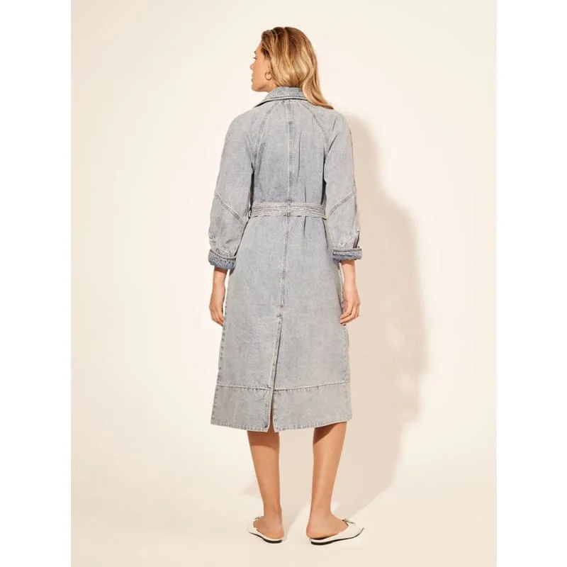 Olivia Denim Trench Coat