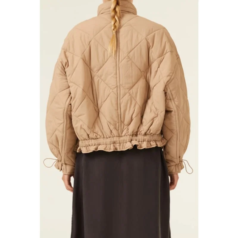 Sloane Puffer Jacket | Tan