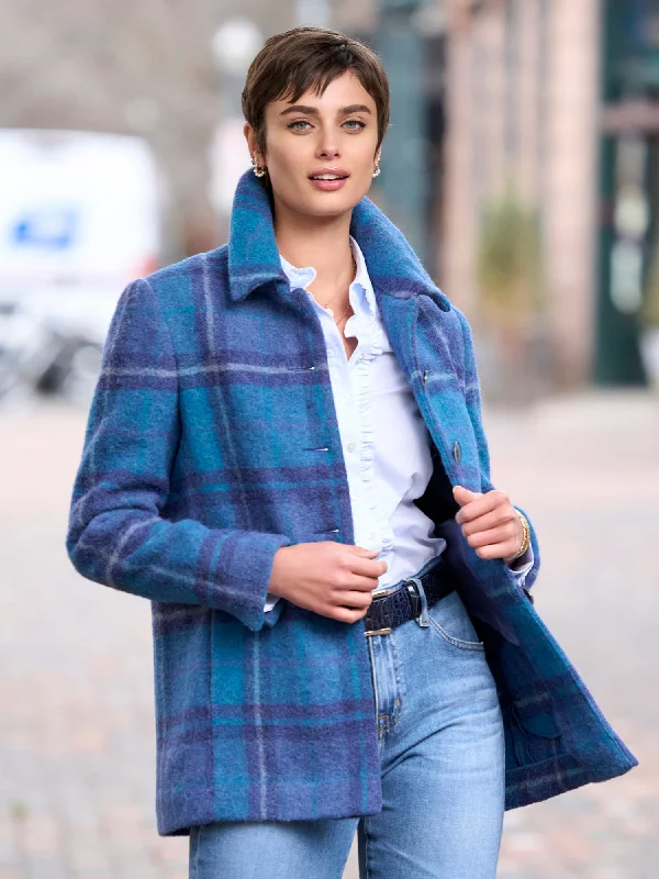 Lone Mountain Plaid Shirt Jacket