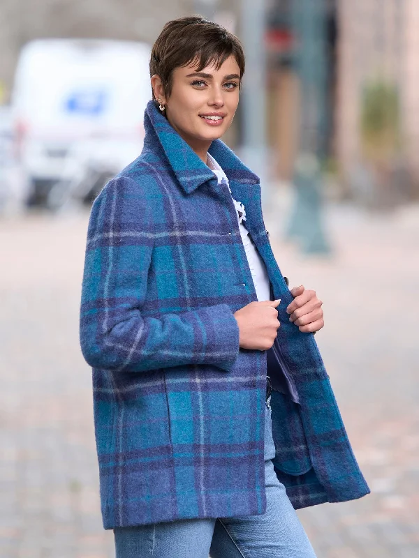 Lone Mountain Plaid Shirt Jacket