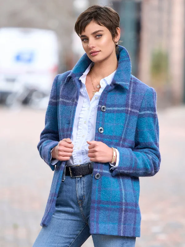 Lone Mountain Plaid Shirt Jacket