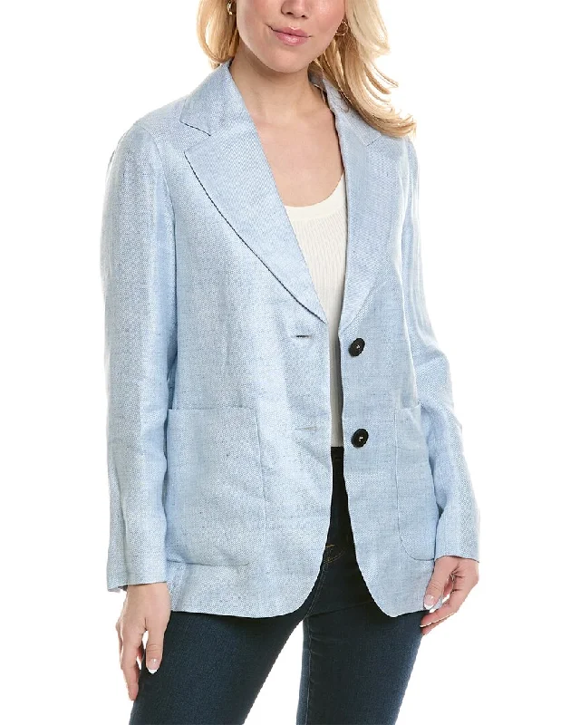 Peserico Linen-Blend Jacket