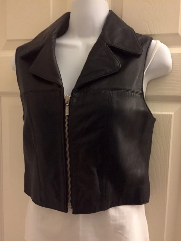 Women’s Chic Slim Fit Leather Vest WV01