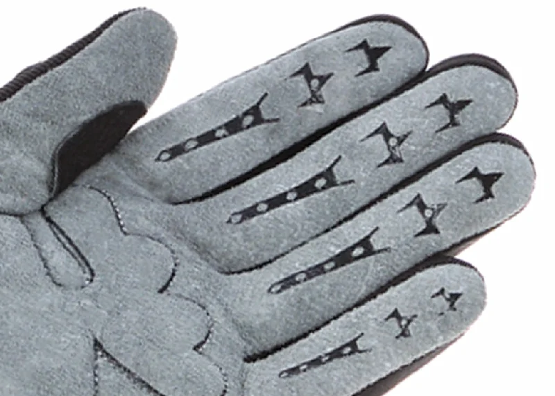 Davida Lightweight Metropolitan Glove - Grey Real Suede Palm / Black Grip