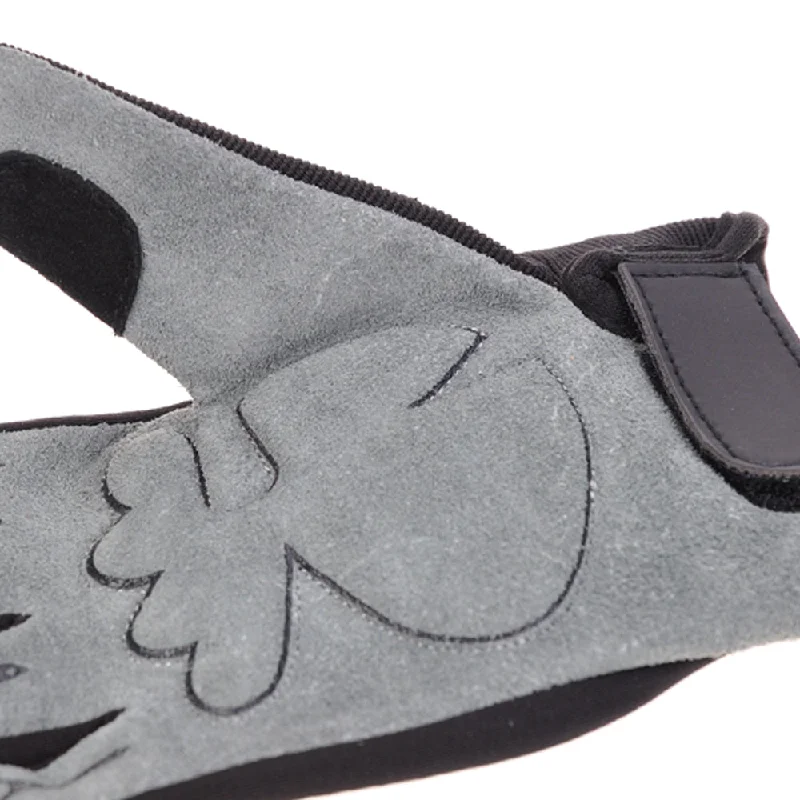 Davida Lightweight Metropolitan Glove - Grey Real Suede Palm / Black Grip