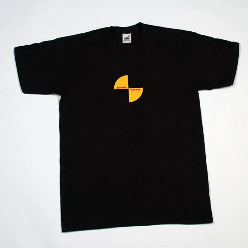 Davida T-Shirt - Black with Yellow & Black Impact Logo