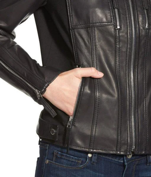 Super Janita Women Classic Leather Jackets