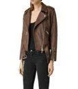 Super Nancy Women Classic Leather Jackets