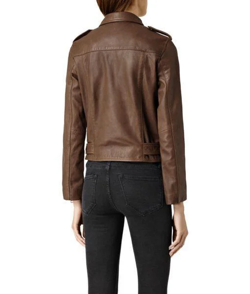 Super Nancy Women Classic Leather Jackets