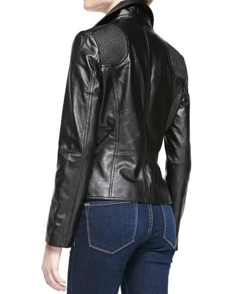 Super Natasha Women Biker Leather Jackets