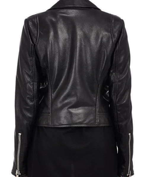 Super Oliya Women Biker Real Leather Jackets