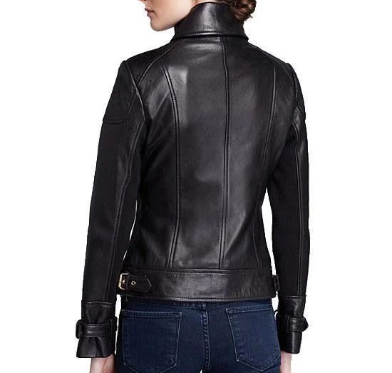 Super Siaga Women Classic Leather Jackets