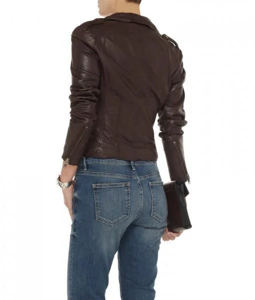 Super Vinera Women Biker Real Leather Jackets