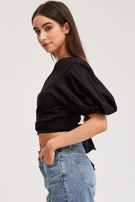 black-crop-bolero-short-sleeve-ojc1106a-33sb