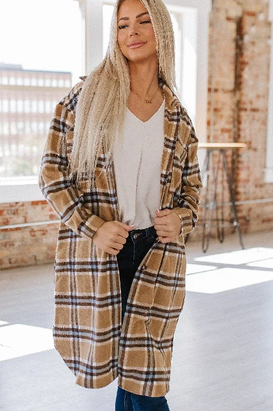 SALE - Julia Plaid Duster Cardigan | Size Small