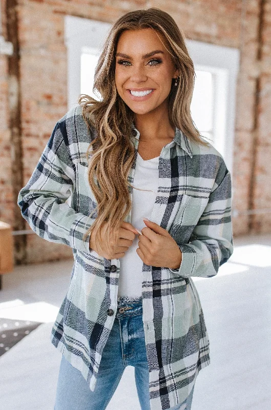 Lilliana Flannel Button Up | S-2XL