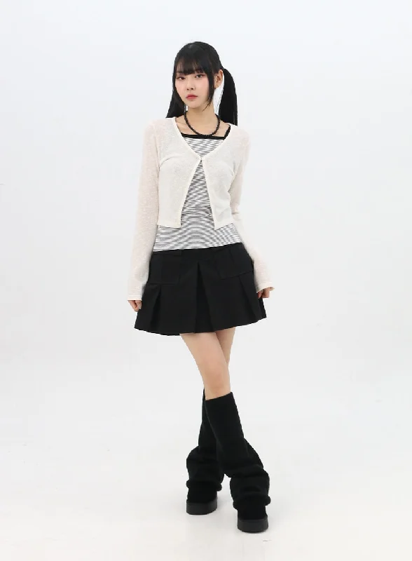 mesh-long-sleeve-crop-cardigan-in310