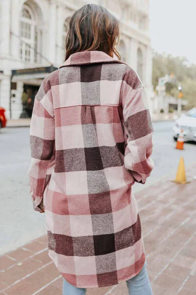 plaid-button-up-dropped-shoulder-coat