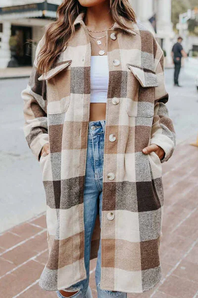 plaid-button-up-dropped-shoulder-coat